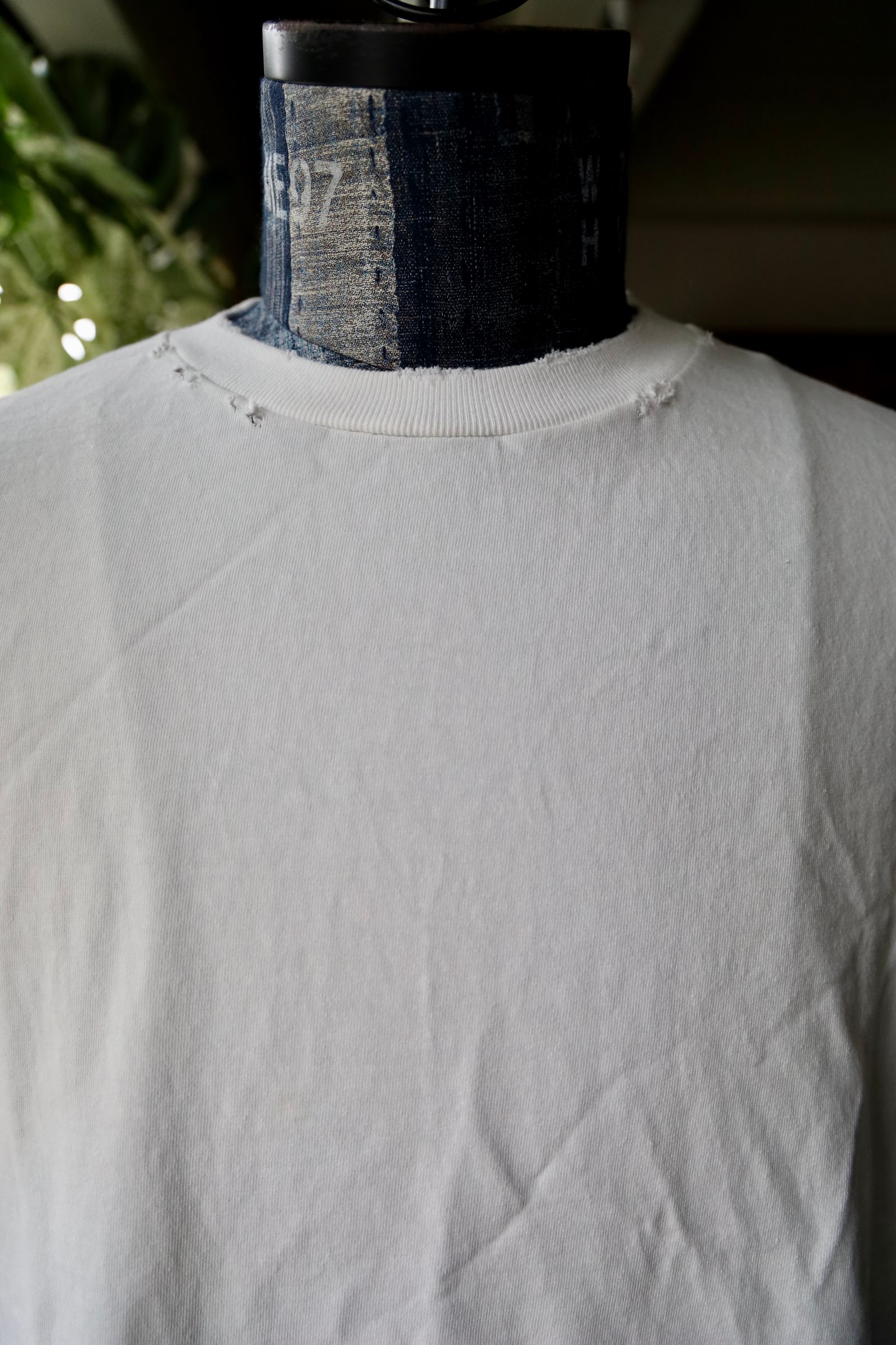 BOW WOW バウワウ JOINT TEE(BW251-JT)WHITE DAMAGED