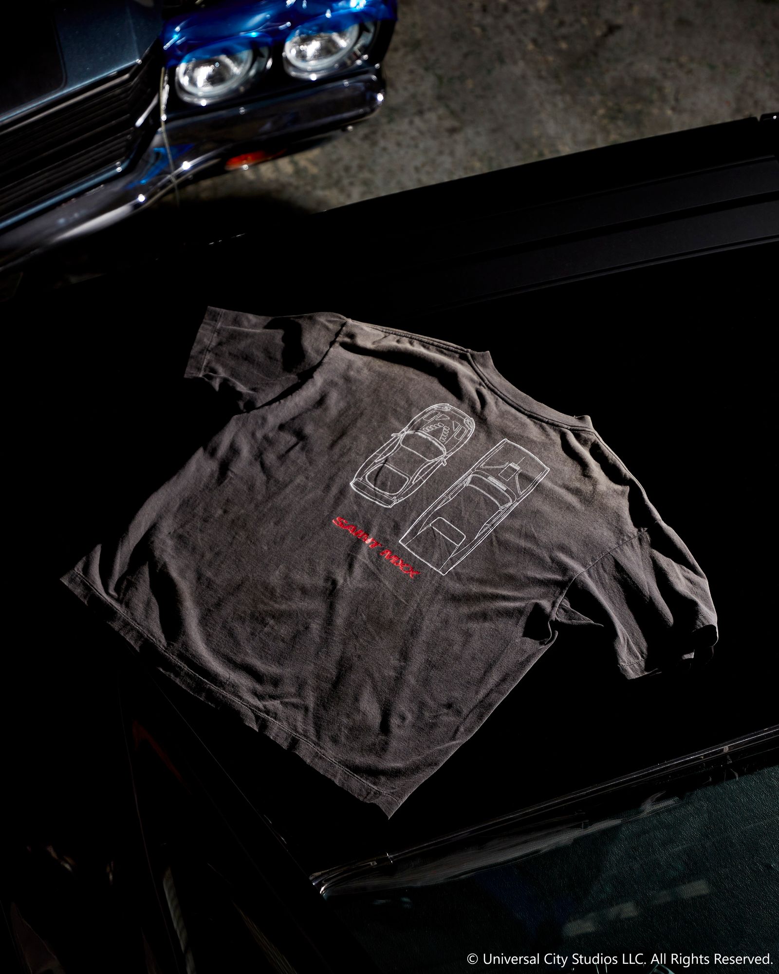 セントマイケル 26SS FAST FURIOUS FF_SS T-SHIRT(SM-MK8-0000-C06)BLACK☆4月29日(水)新作発売！