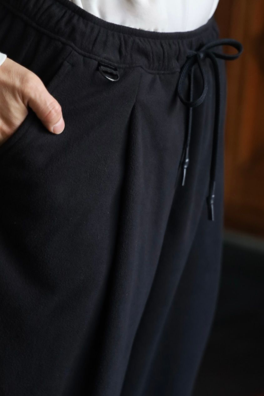 S.F.C 25FW SPOT エスエフシー FLEECE WIDE TAPERED EASY PANTS(SFCFW25P01SP)Black☆12月20日(土)発売！