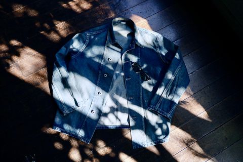 A.PRESSE US Army Vintage Denim Coverallスタイル.2024.9.4.