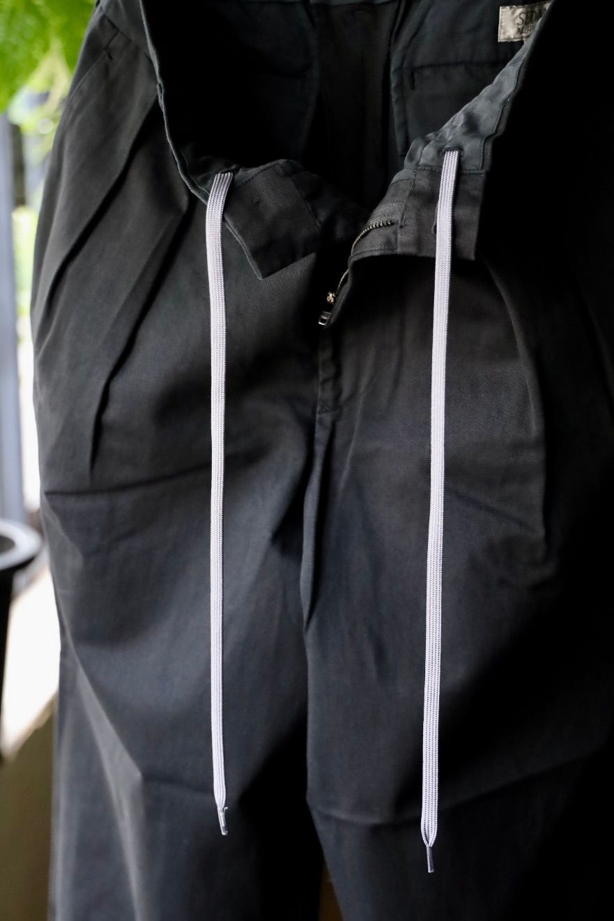 セダンオールパーパス FW25 Ventilation Chino Slacks(SD25F-PT04)Vintage Black