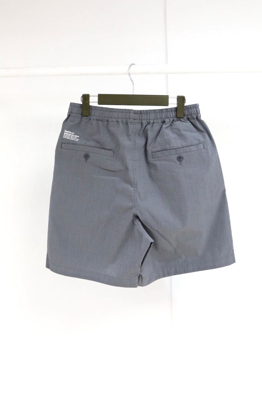 フレッシュサービス SEERSUCKER EASY SHORTS (FSC261-40229)GRAYxGRAY★2月14日(土)発売