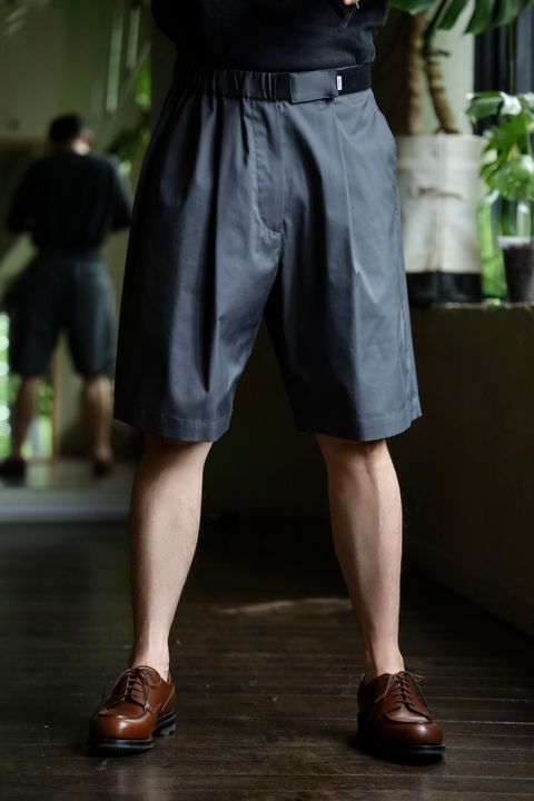 Graphpaper Solotex Twill Slim Waisted Chef Shortsスタイル2024.5.31.