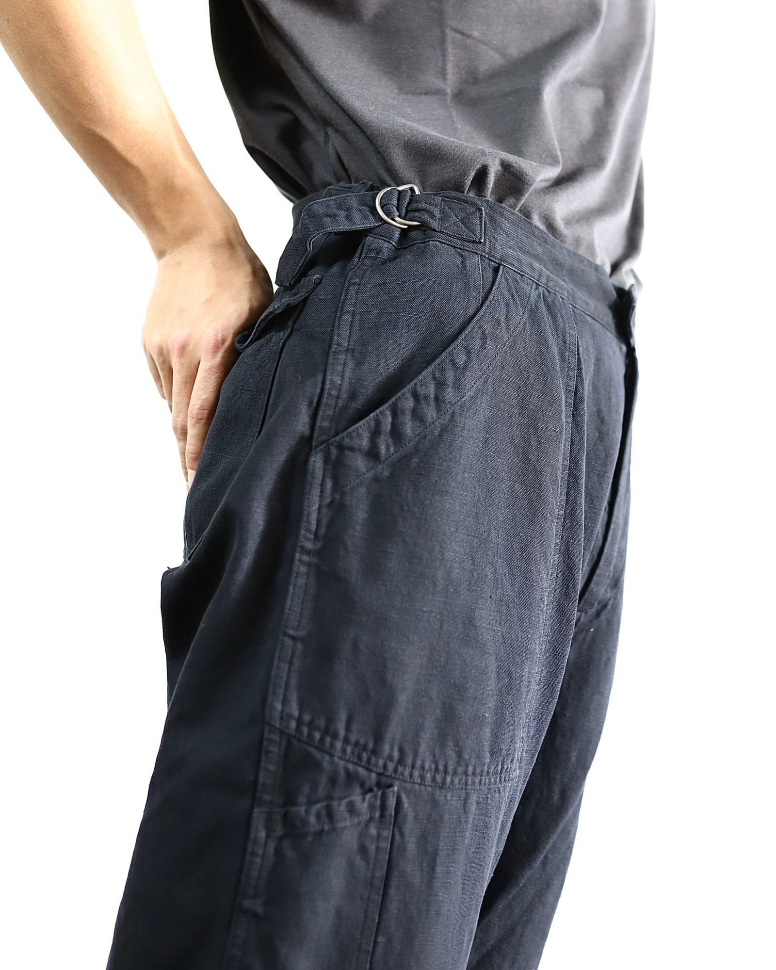 A.PRESSE - アプレッセ24SS Silk Hemp French Air Force