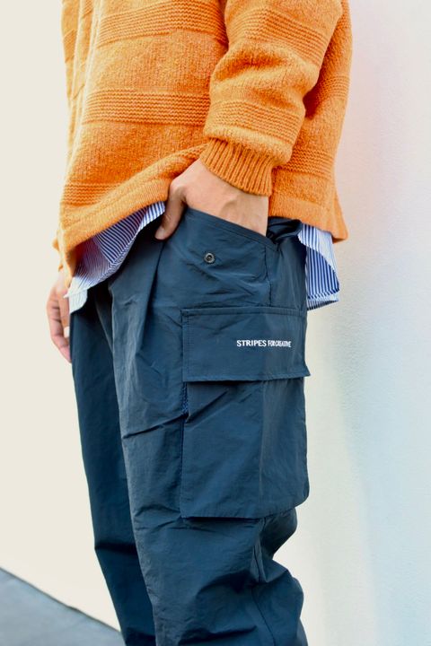 S.F.C-Stripes For Creative- 23FW SFC SIDE STRIPES KNITスタイル