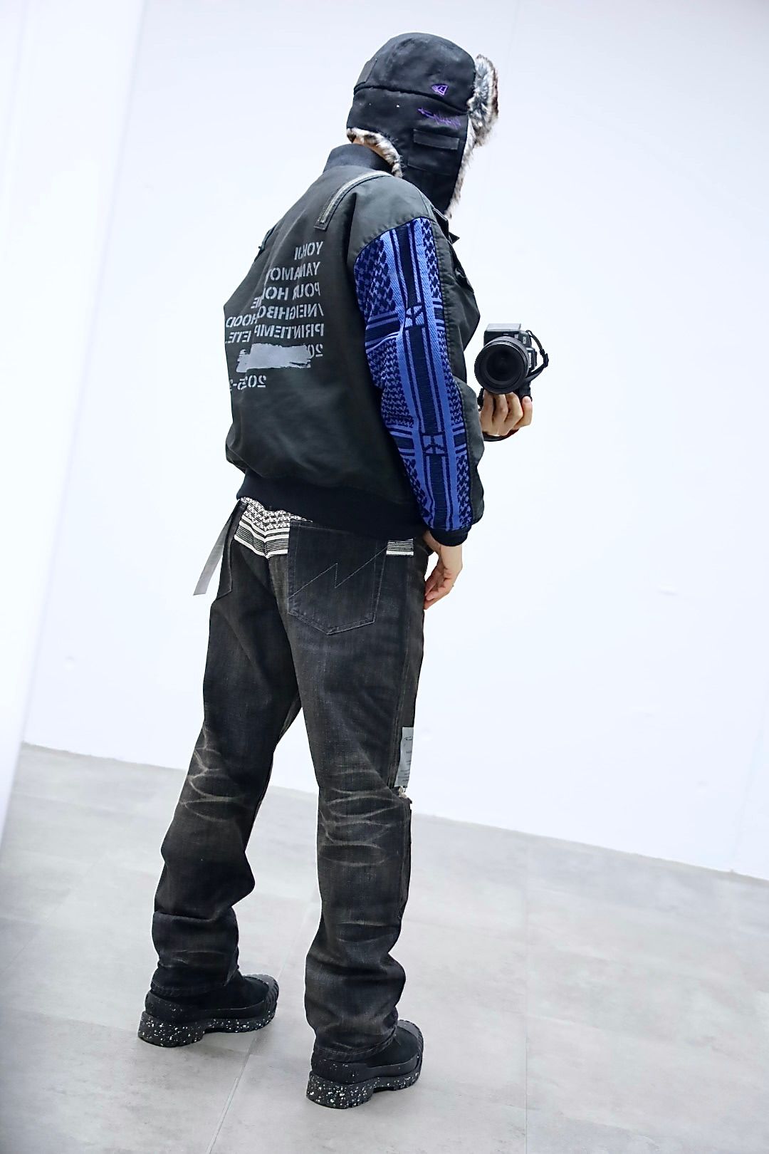 Yohji Yamamoto × NEIGHBORHOOD A-1 デッキジャケットスタイル