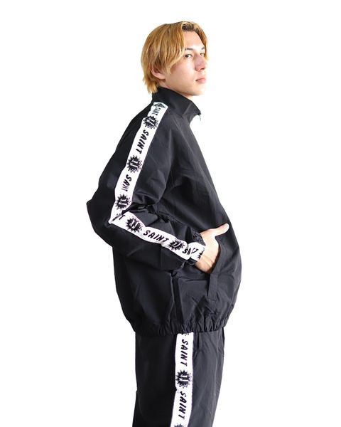 セントマイケル 24SS 新作SIDE TAPE TRACK JKT& SIDE TAPE TRACK PNTS style 2024.2.10
