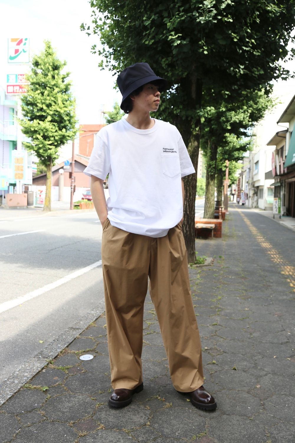 FreshService 7.1oz COTTON POCKET TEE style. 2021.06.23.