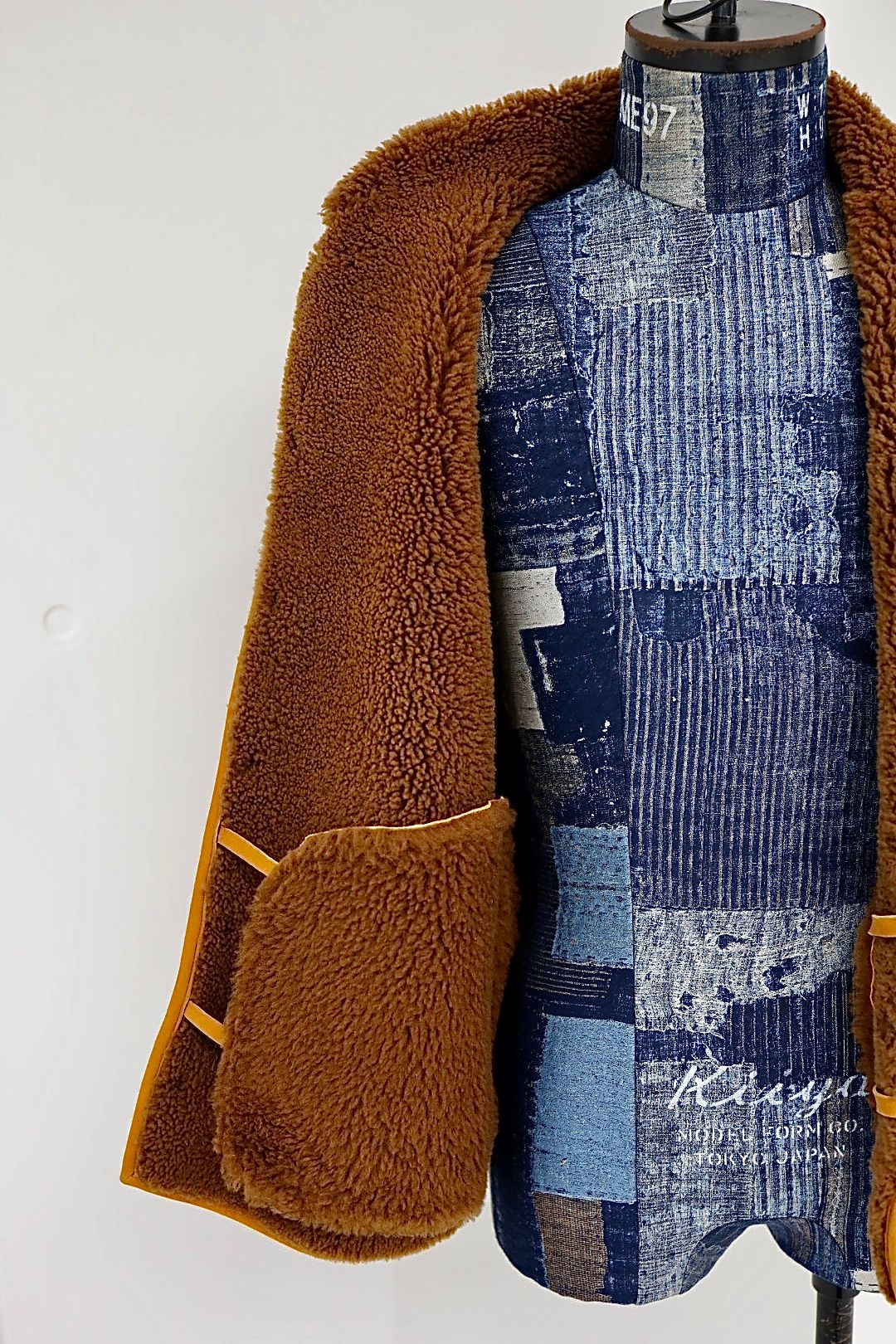 アプレッセ 2026 STYLE1 Vintage Mouton Jacket(26SAP-01-09)CAMEL☆11月29日(土)発売！