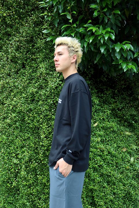 FreshService VIBTEX for FreshService L/S CREW NECK TEE (BLACK) 5月31日(土)新作発売！