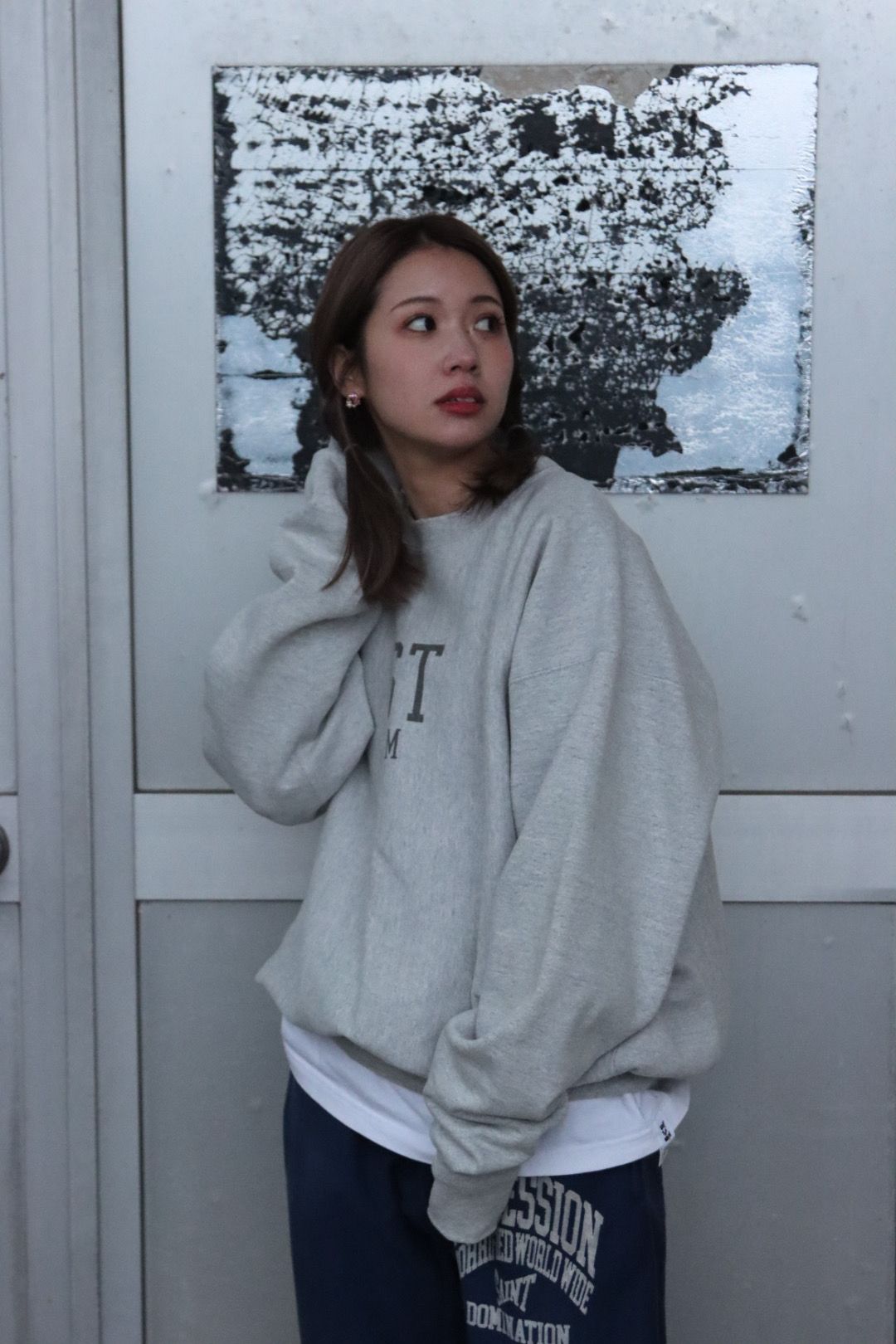 セントマイケル 新作CREW SWEAT STM style.2022.12.24