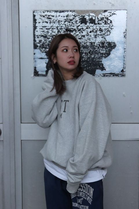 セントマイケル 新作CREW SWEAT STM style.2022.12.24