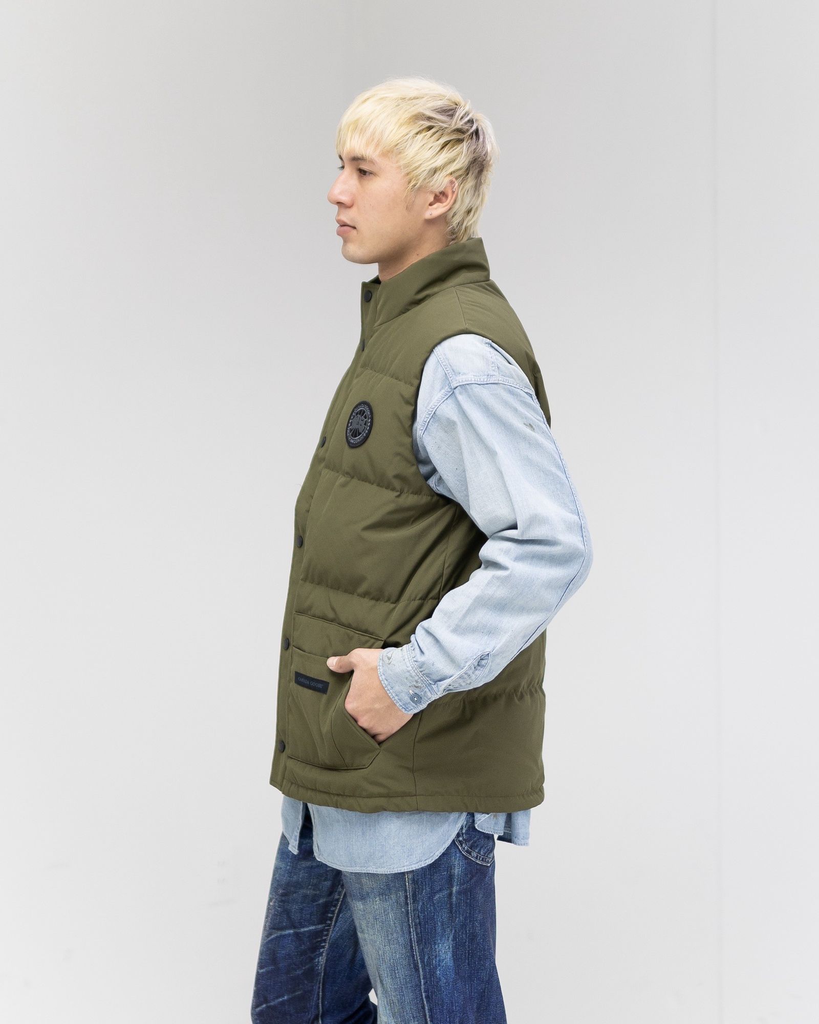 CANADA GOOSE POP-UP EVENT Freestyle Crew Vest Black Label ピックアップスタイル！