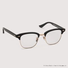 NOCHINO OPTICAL - ノチノオプティカル YUGEN NOCHINO-N4 #1. Gloss Black & Gold x Clear  to Grey (調光モデル) | mark