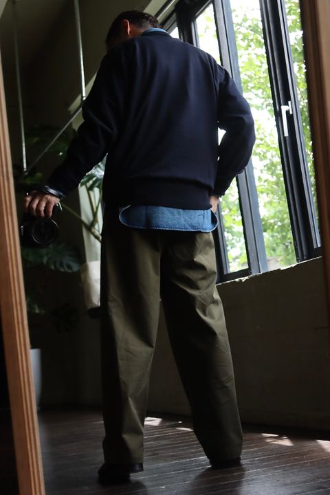 A.PRESSE 22FW L/S Knit T-Shirtスタイル