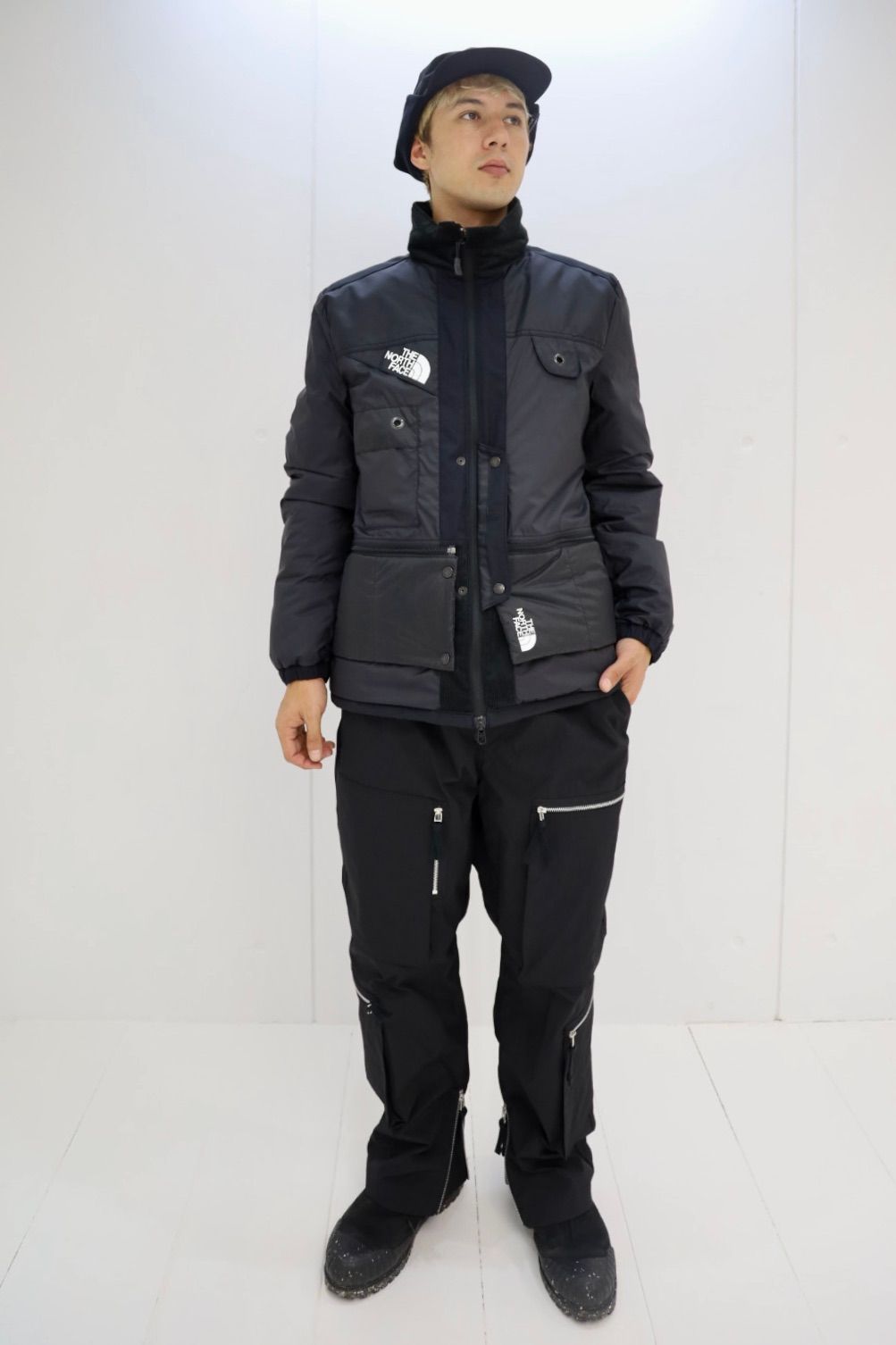 eYe JUNYA WATANABE MAN  THE NORTH FACE エステルタフタ他素材ミックスジャケット10月18日(土)新作発売！
