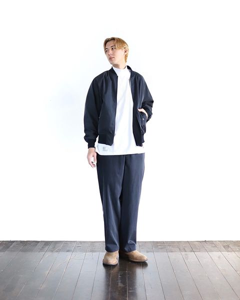 アプレッセ24SS Silk Padding Jacket スタイル 2024.1.20
