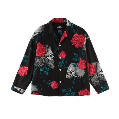 セントマイケル×WILDSIDE YOHJI YAMAMOTO PAJAMA SHIRT(SM-S23-0000-126)