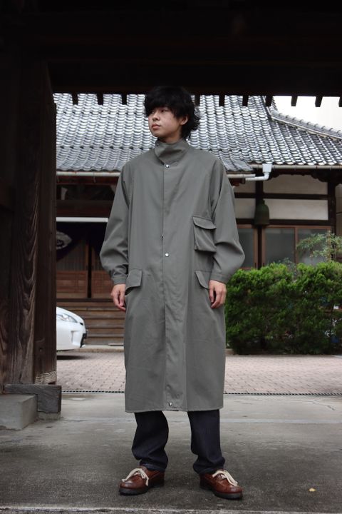 YOKE DESERT STORM OVERCOAT(YK21AW0239C) style. 2021.09.27.