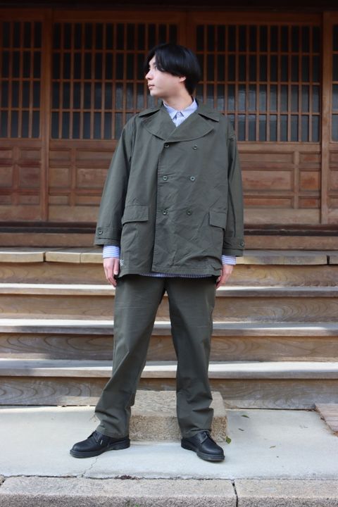 FreshService OVERDYED LEFT TWILL COAT(FSW-22-CT_38) style.2022.3.5