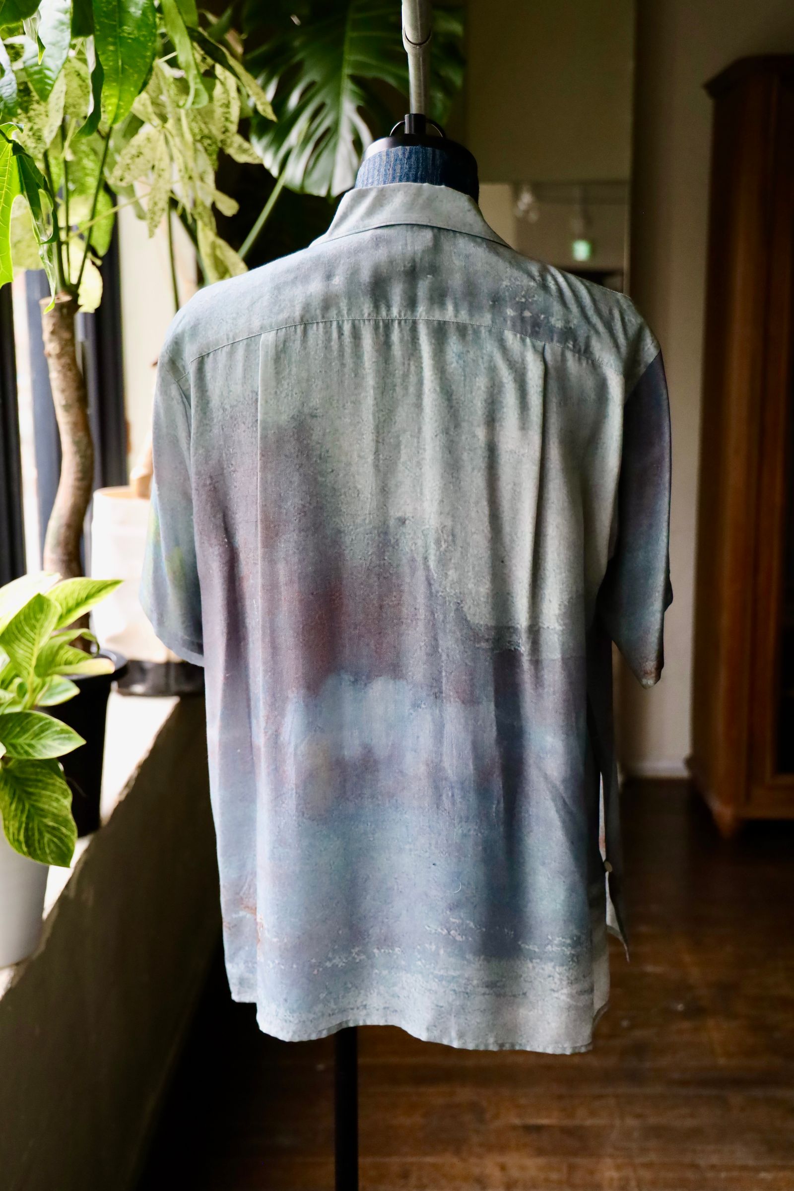 23SS YOKE ヨーク PRINTED OPEN COLLAR SHIRT YOKE ヨーク23SSシャツ PRINTED OPEN COLLAR SHIRTスタイル