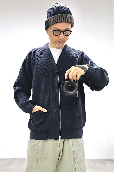 COMME des GARCONS HOMME 26FW BATONER ZIPカーディガンスタイル