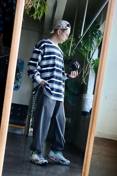 FreshService フレッシュサービス23SS MULTI BORDER L/S TEEスタイル