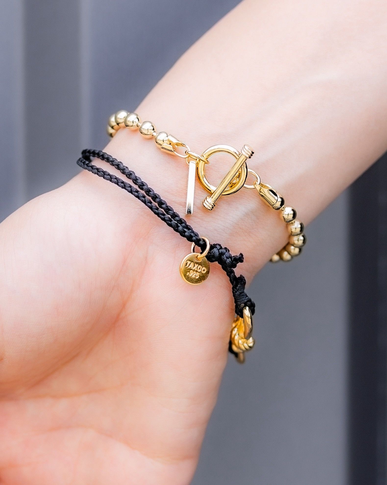 XOLO JEWELRY ブレスレット / Ball Link Bracelet-4mm- GOLD(XOB116-17G)☆6月19日発売！