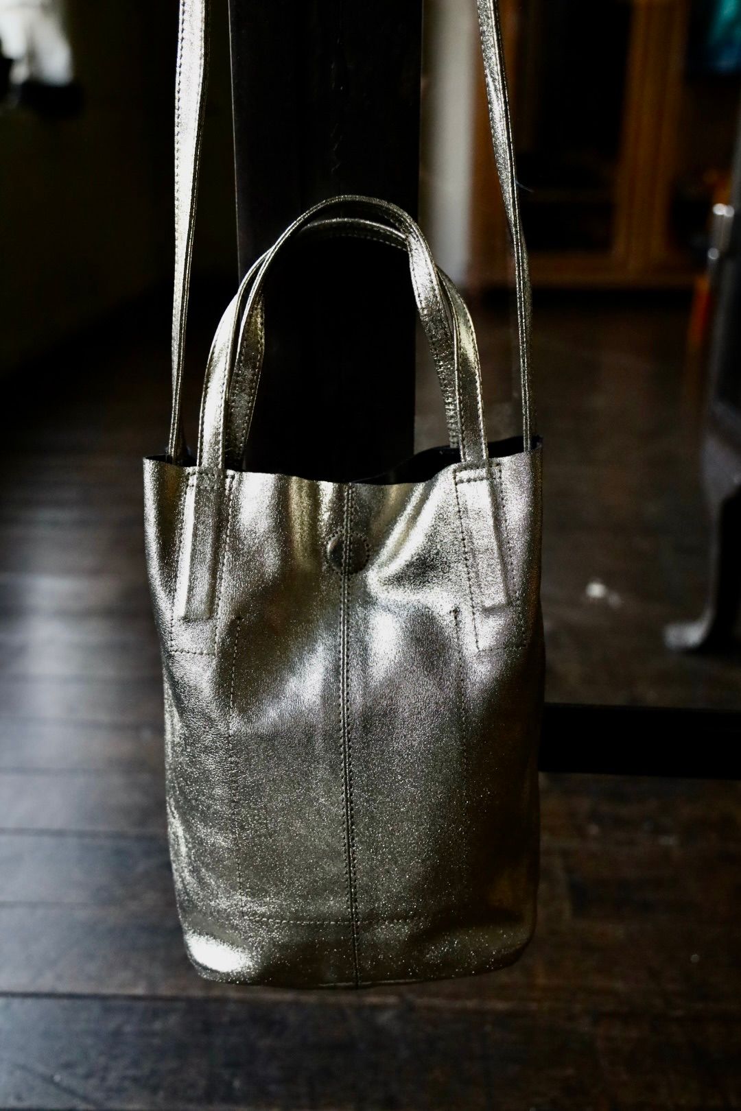 Morphee / モルフェトートバッグ 2WAY SMALL TOTE(LONG)GOLD