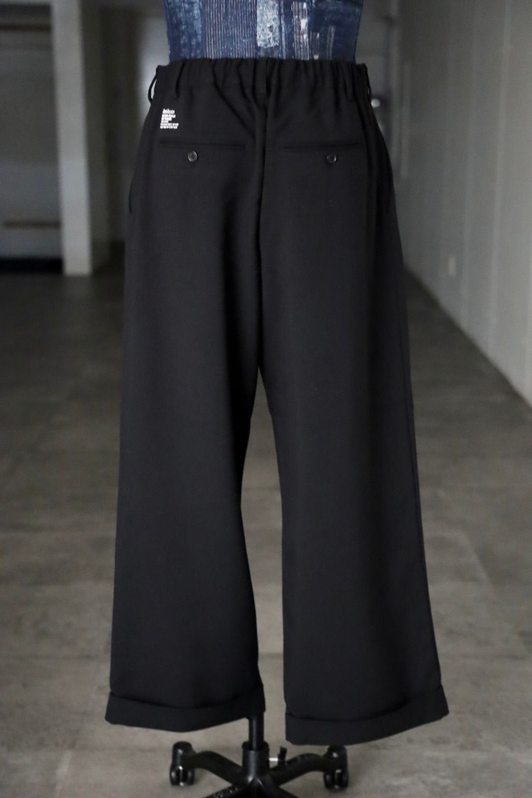 フレッシュサービス SOLOTEX® FULFLAN WIDE TROUSERS(FSC253-40122)BLACK★8月30日(土)発売！