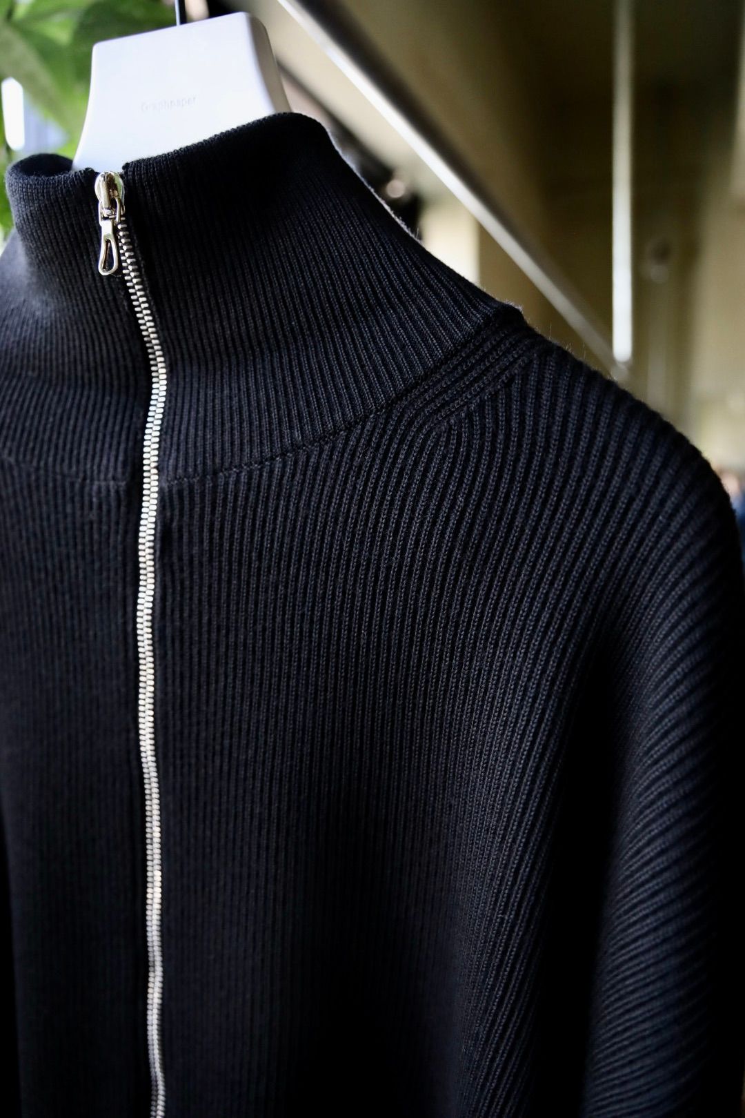 グラフペーパー 25AW High Density Drivers Knit(GU253-80261)BLACK☆10月18日(土)新作発売！