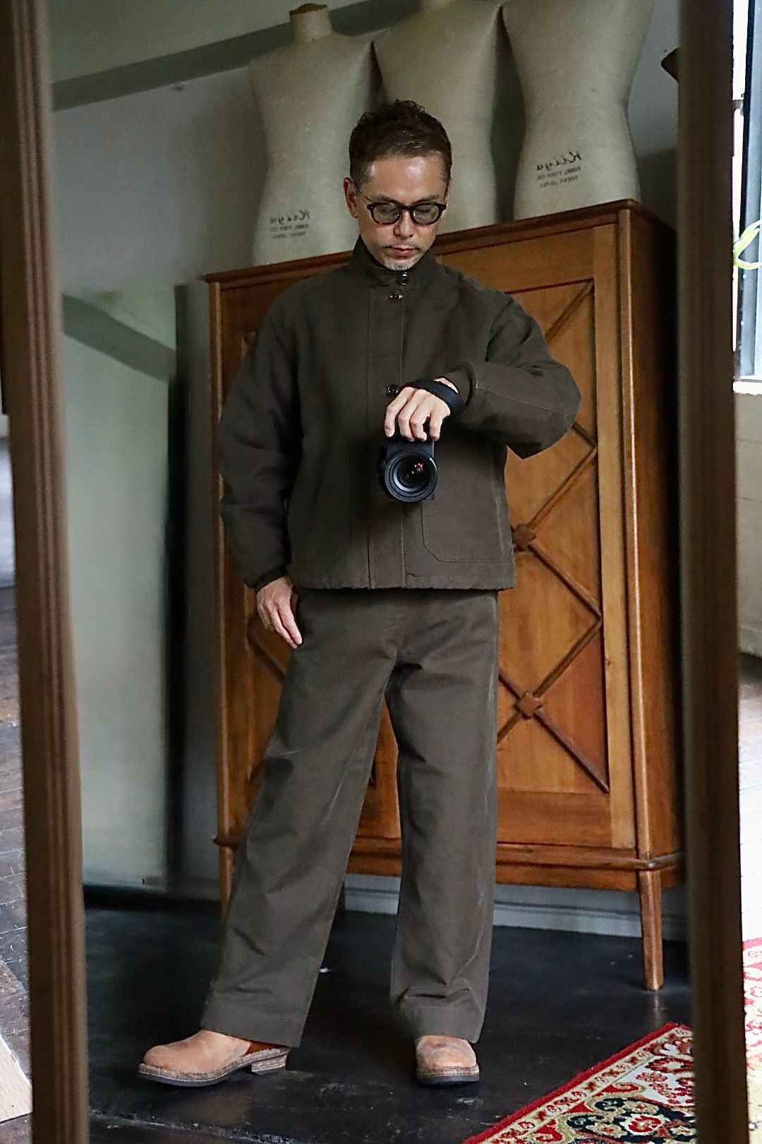 A.PRESSE 2026 STYLE2 Vintage British Royal Navy Cold Weather Jacketスタイル
