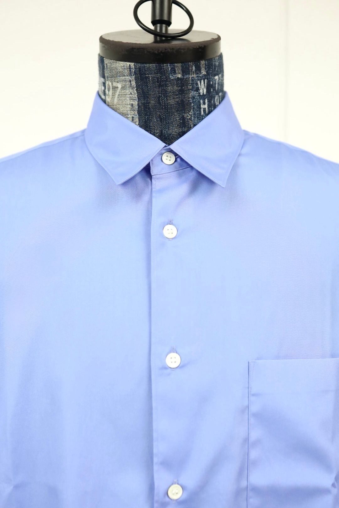 コムデギャルソンオム 綿ブロードS/Sシャツ(HQ-B103-051)SAX☆4月3日(金)新作発売！