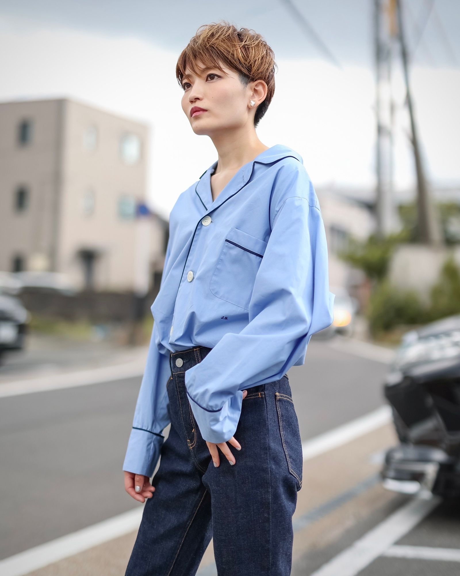 J.B.ATTIRE 24AW Saint-Tropez pajama shirts style.2024.8.24