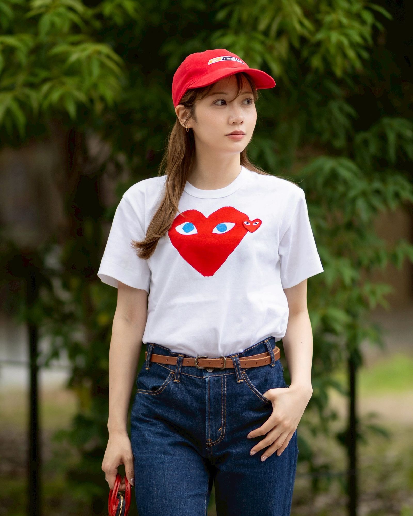 PLAY COMME des GARCONS ブルーアイTシャツ style.2026.6.5