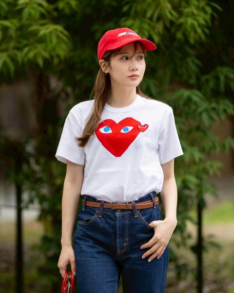PLAY COMME des GARCONS ブルーアイTシャツ style.2026.6.5