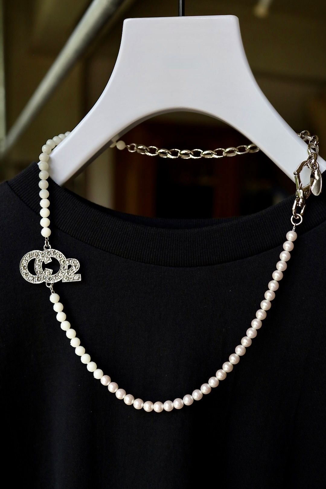 doublet ダブレット26AW AIR CARBON CHOKER NECKLACE (26AW79AC52)SILVER☆8月6日(木)発売！