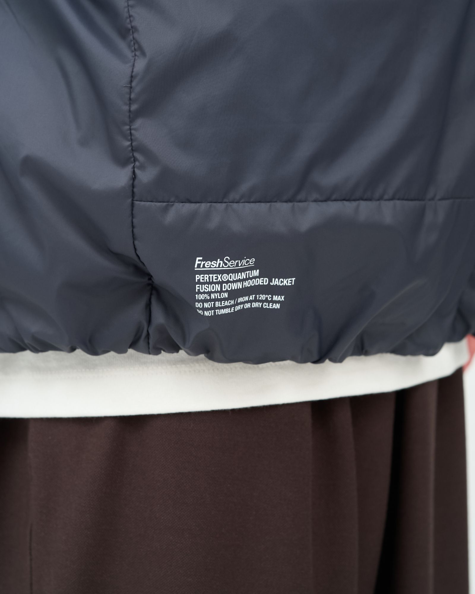 フレッシュサービス 26AW PERTEX® QUANTUM FUSION DOWN HOODED JACKET(FSC263-10101)TEAL BLUE☆10月17日(土)新作発売！