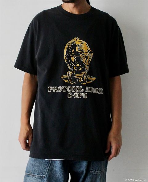 BOW WOW バウワウ  C-3PO TEE(BW252-C3T)AGED BLACK★7月26日(土)11:00発売！