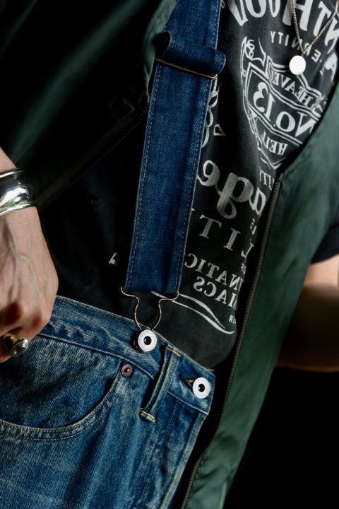 A.PRESSE No.2 Washed Denim Pantsスタイル2023.6.19.