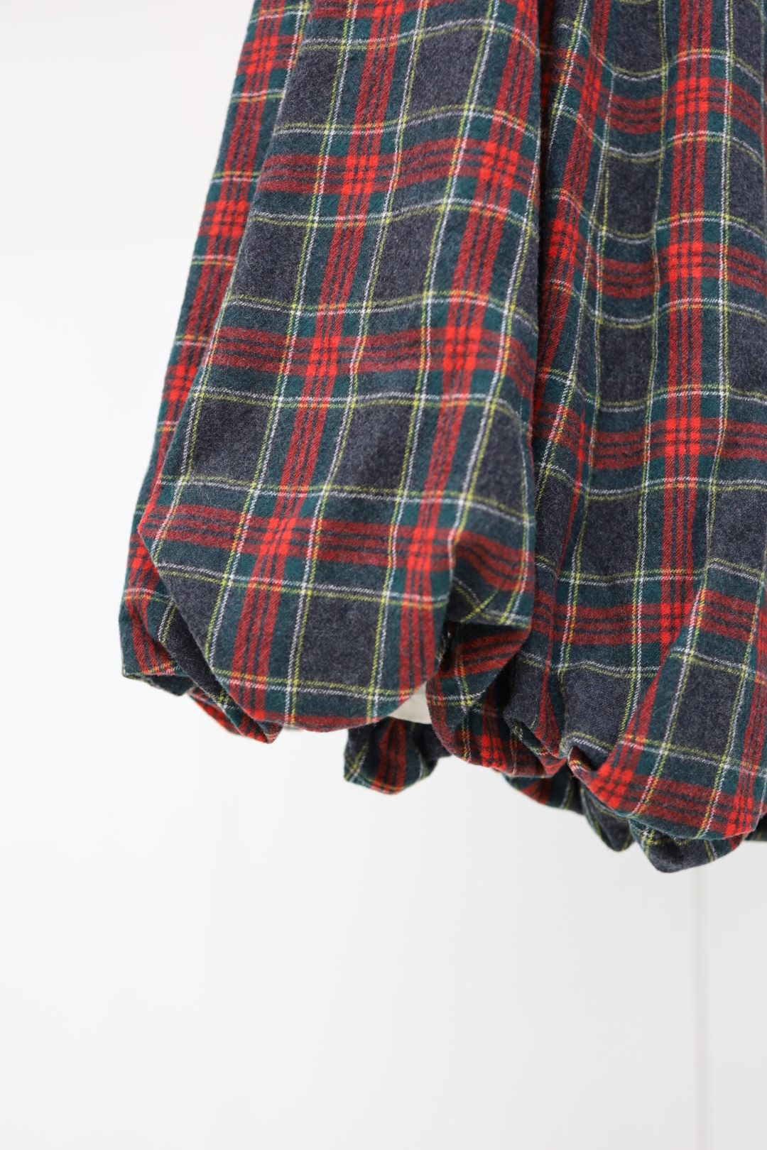 tao 26FW ウールミルドタータンチェック先染パンツ(TR-P014-051-3)TOP GRAY/RED☆10月16日(金)発売！