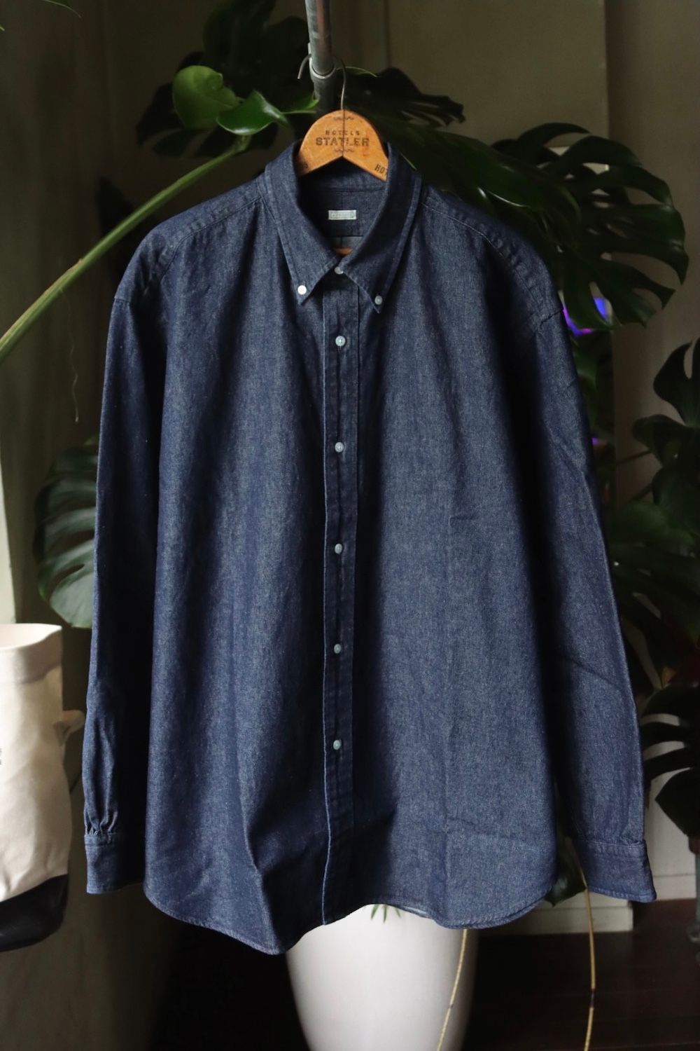 A.PRESSE - アプレッセ22FW デニムシャツ BD Denim Shirt (22AAP 