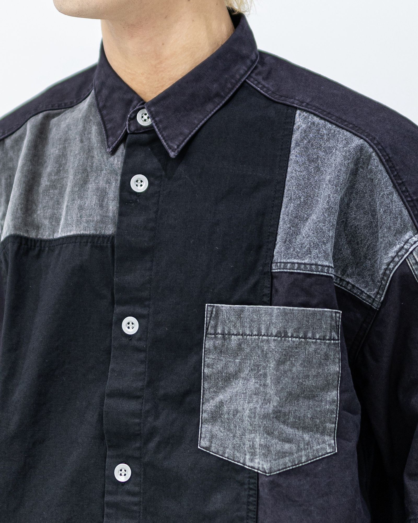 COMME des GARCONS HOMME 綿オックス×多素材MIXシャツ 4月3日(金)新作発売！