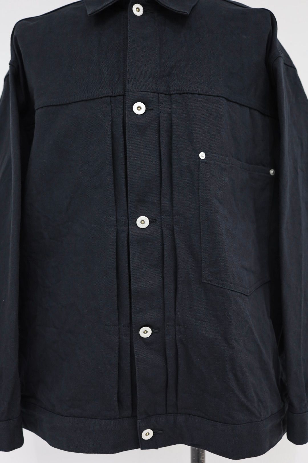 コムデギャルソンオム26SS 1stタイプデニムジャケット(HQ-J013-051-1)BLACK☆3月6日(金)発売！