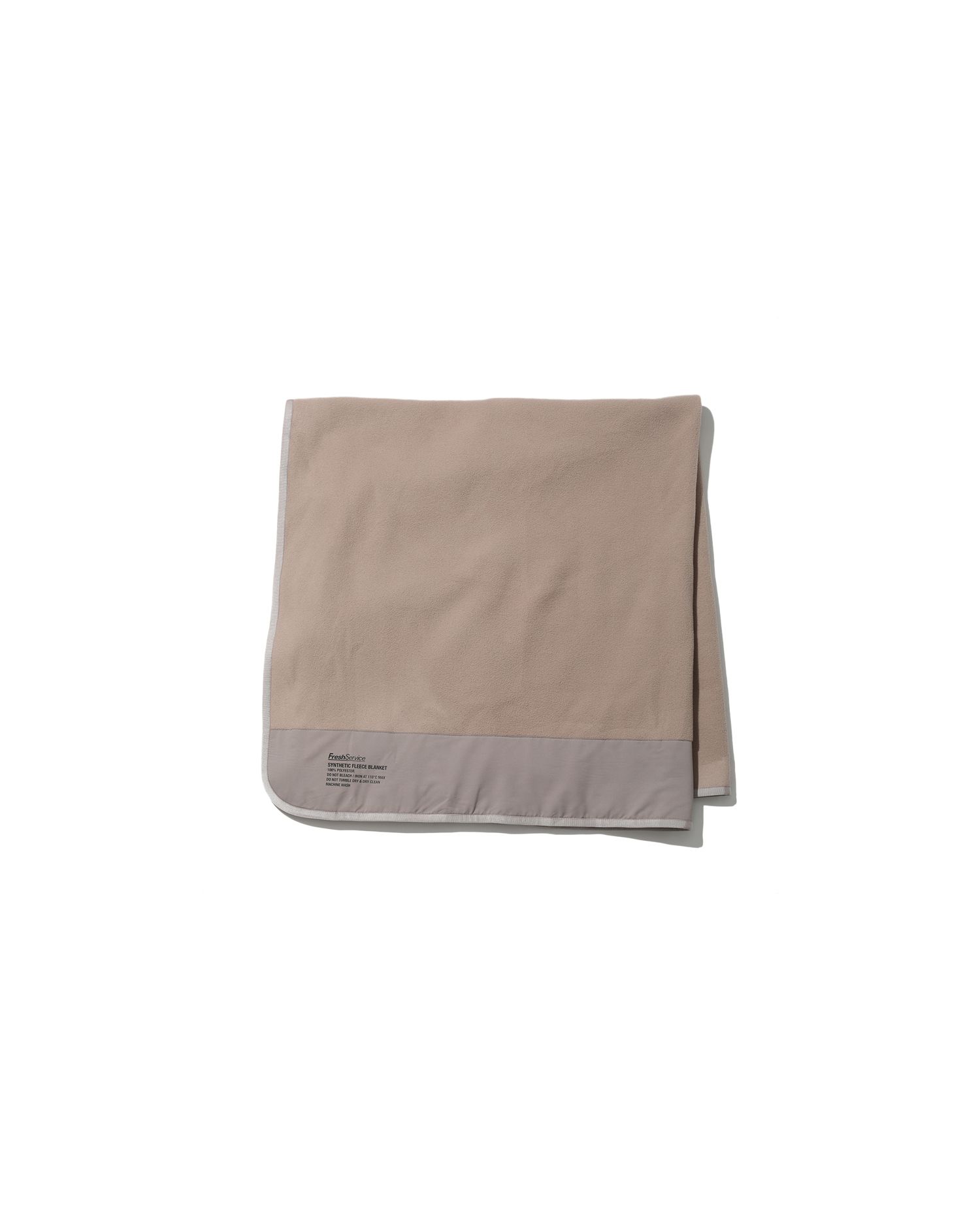 フレッシュサービス SYNTHETIC FLEECE BLANKET(FSP243-90203)BEIGE☆10月5日(土)発売！
