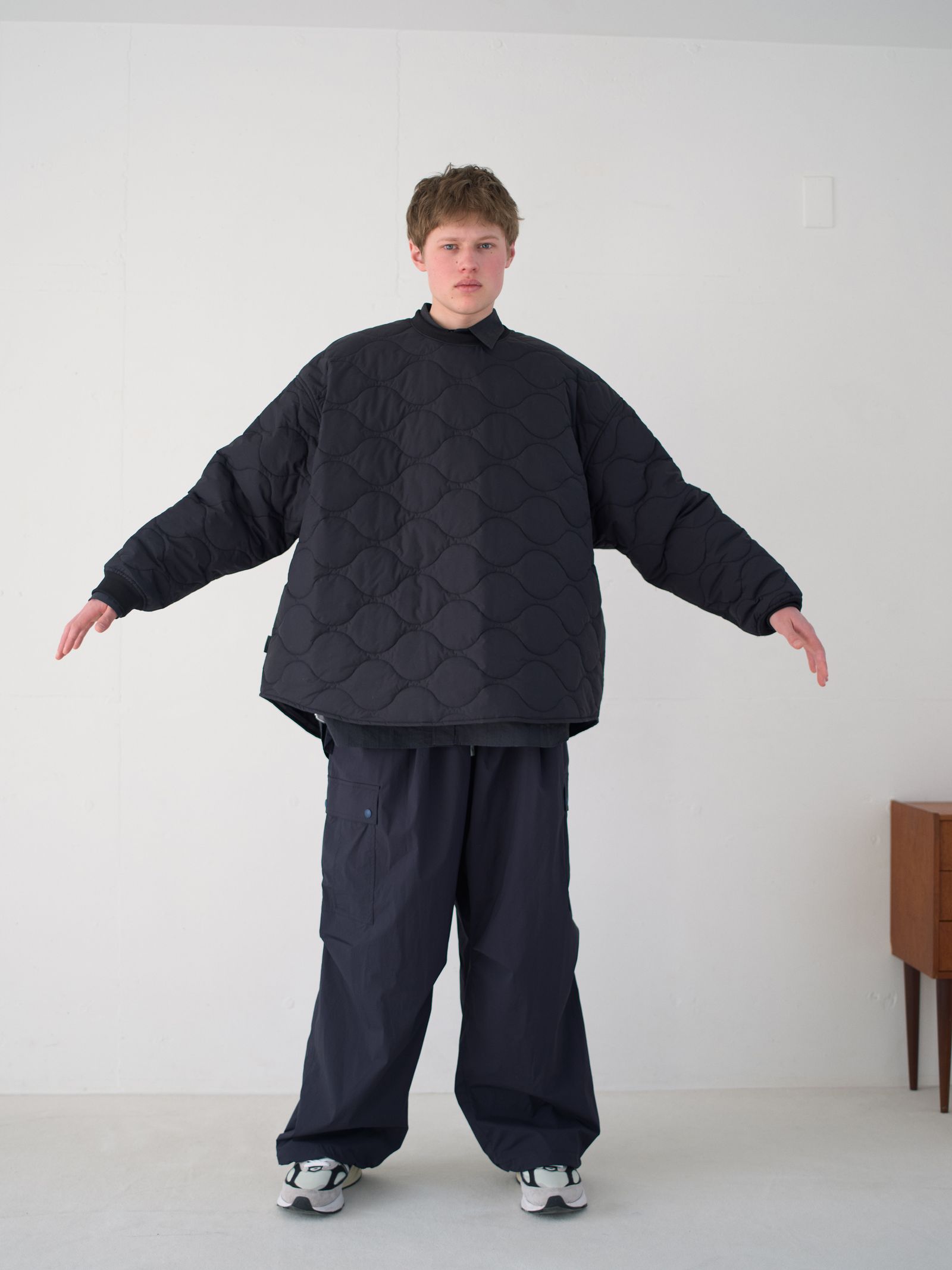 S.F.C 25FW エスエフシー PARACHUTE CARGO PANTS (SFCFW25P05)Charcoal