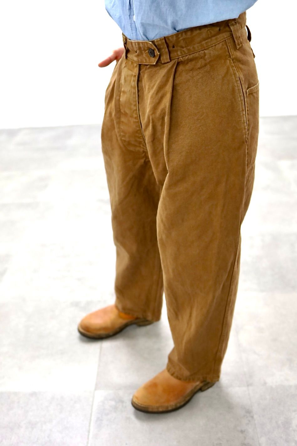 Gurank グランク パンツ Railway pants (2554)CAMEL★新作発売！