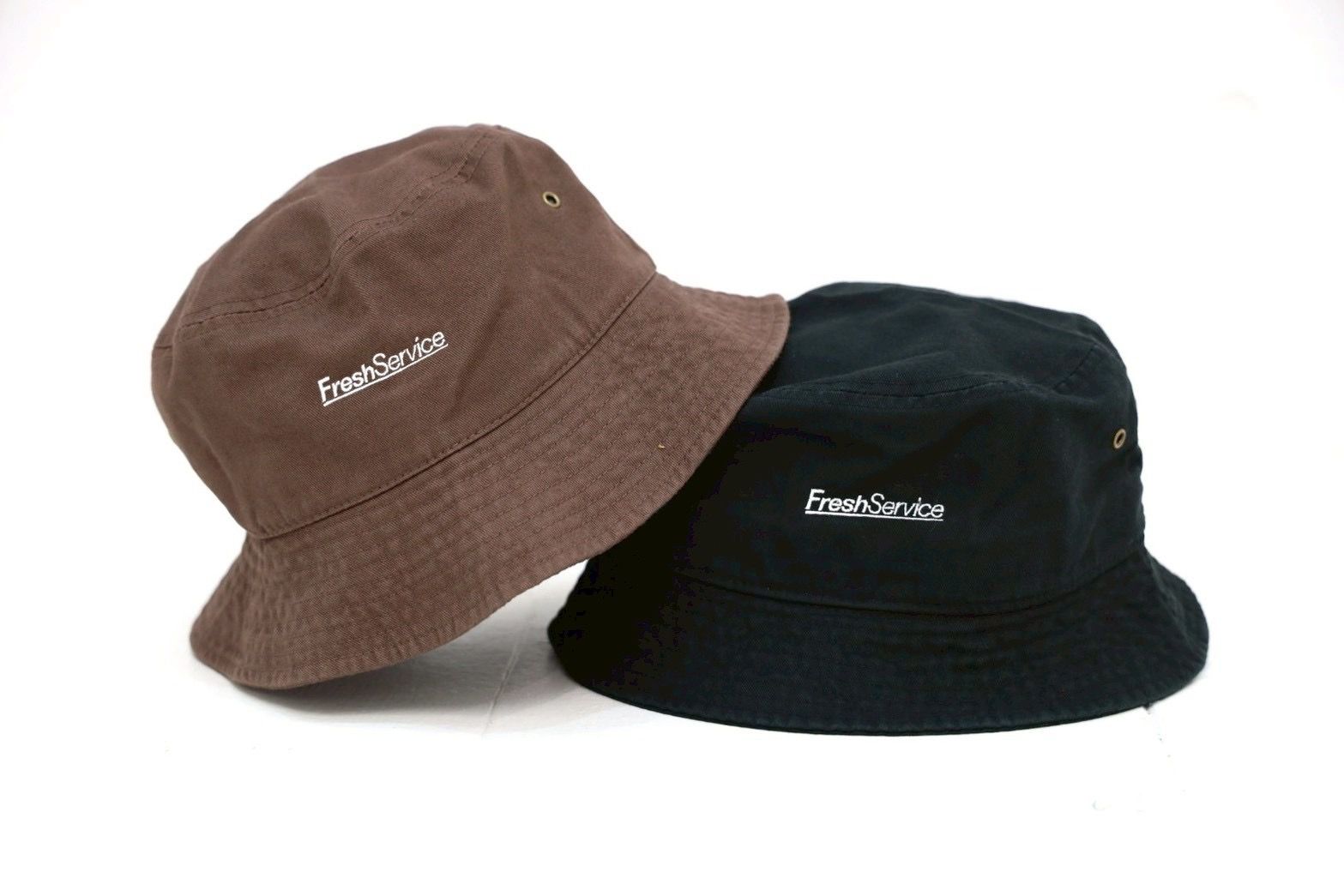 フレッシュサービス バケットハットCORPORATE BUCKET HAT(BROWN)