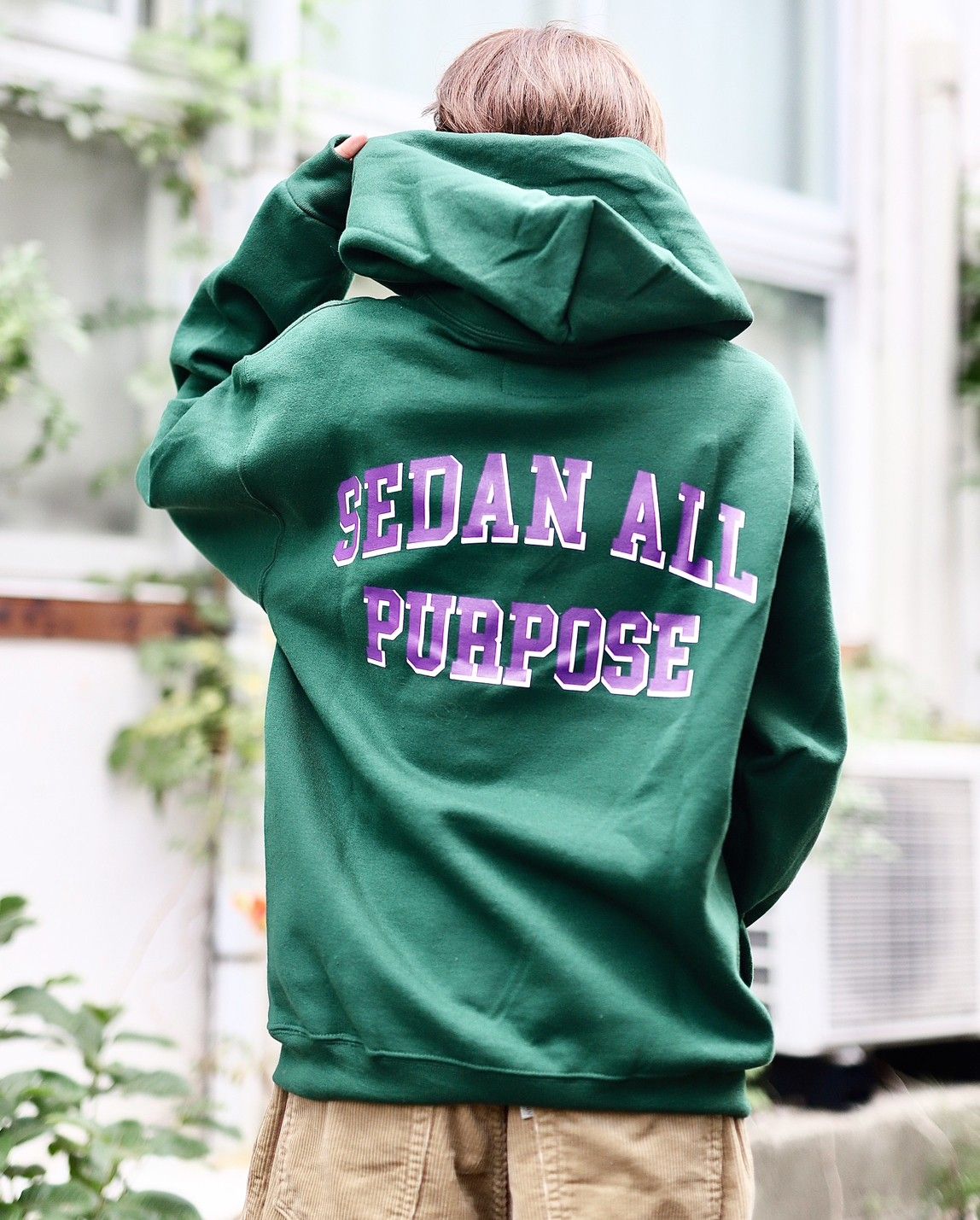 SEDAN ALL-PURPOSE FW23 新作COLLEGE LOGO HOODIE style.2023.10.17 | 3825 | mark