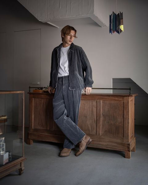A.PRESSE Vintage Corduroy Sports Jacket スタイル